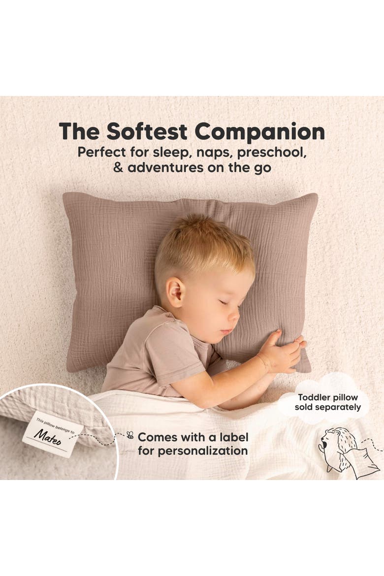 2-Pack My Little Lyra Pillowcases, Alternate, color, Ecru