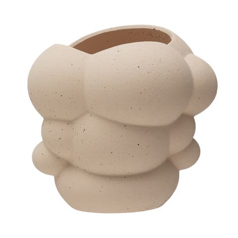 Stoneware Organic Shaped Vase