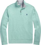 Polo Ralph Lauren Luxury Jersey Quarter Zip Pullover