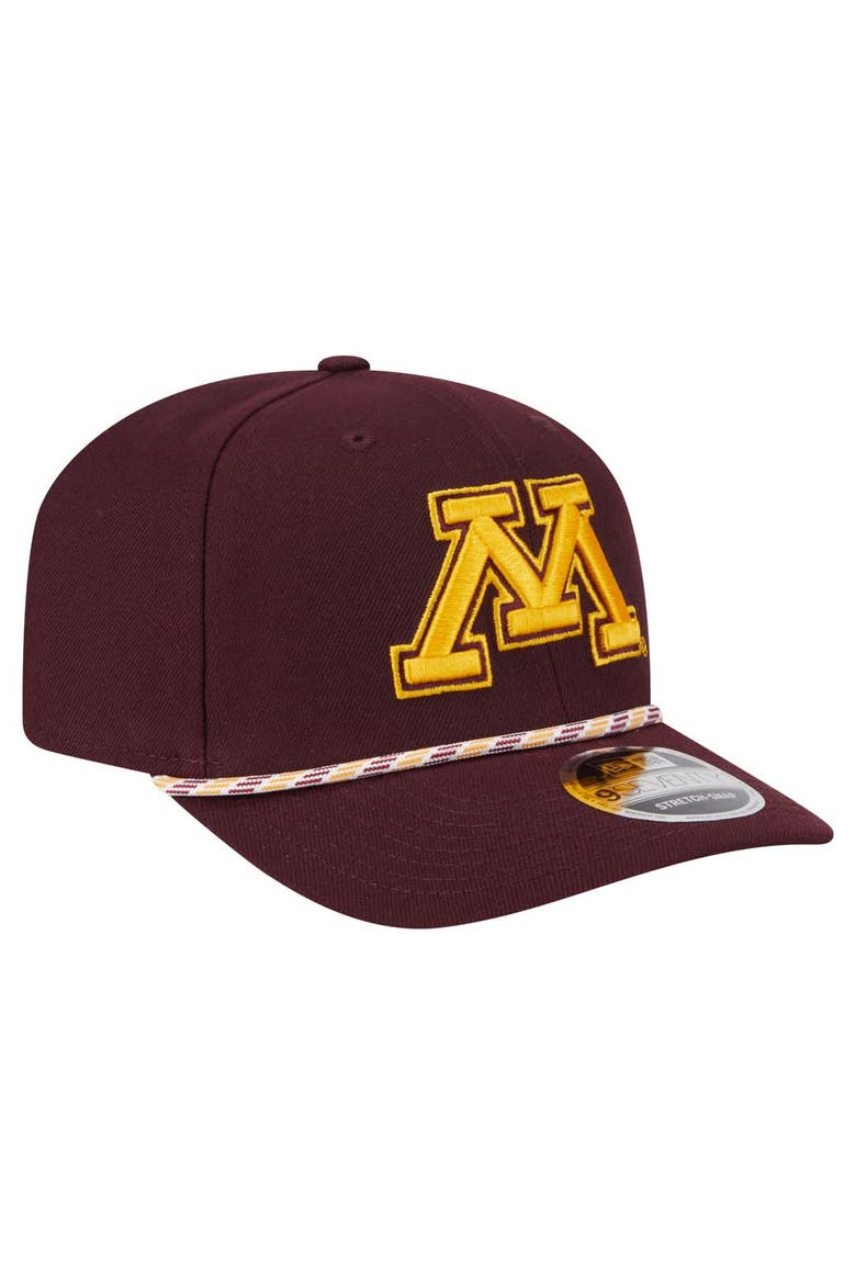 Men's New Era Maroon Minnesota Golden Gophers Game Day Multi-Rope 9SEVENTY Stretch-Snap Hat, Alternate, color, Maroon