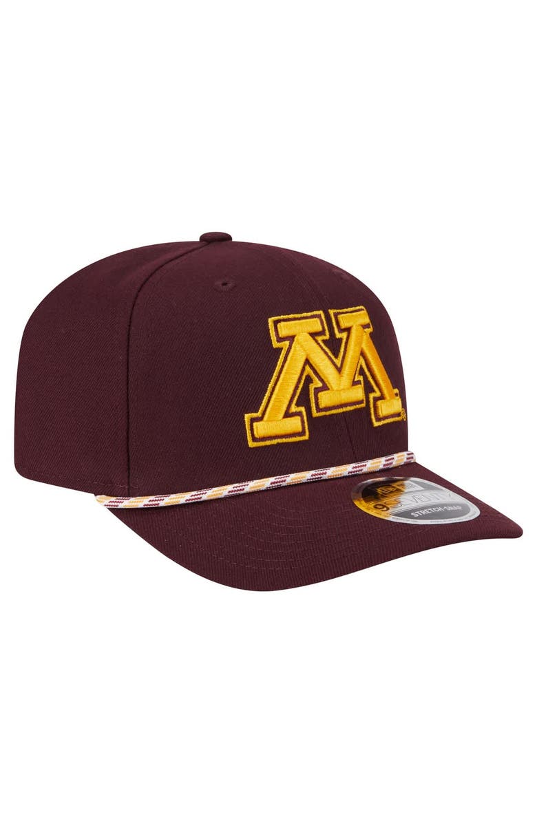 New Era Men's New Era Maroon Minnesota Golden Gophers Game Day Multi-Rope 9SEVENTY Stretch-Snap Hat, Alternate, color, Maroon