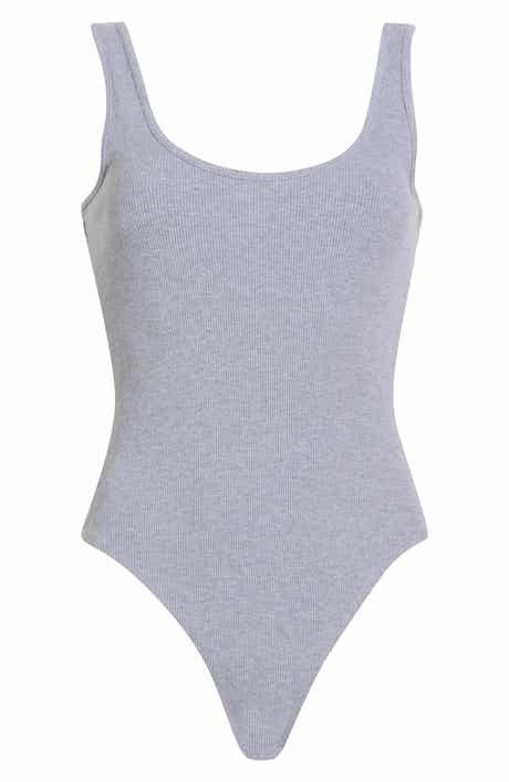L'AGENCE Nica Scoop Neck Tank Bodysuit