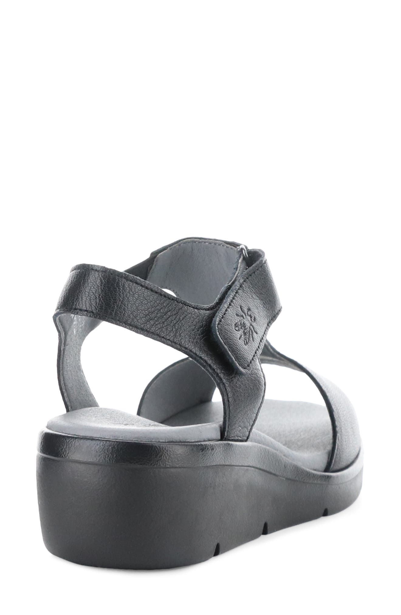 Fly London Nova Wedge Sandal, Alternate, color, 