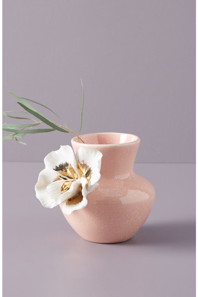 Anthropologie Bloom Vase, Main, color, PINK