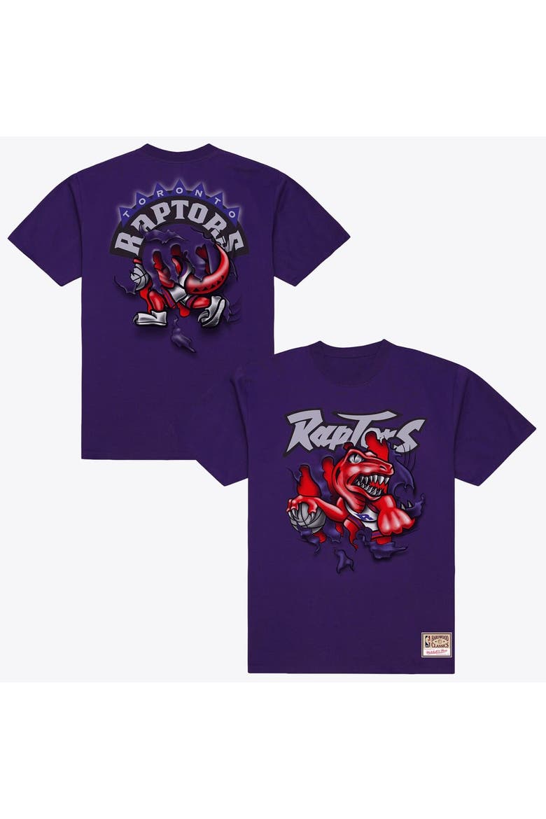 Men's Mitchell & Ness Purple Toronto Raptors Breakthrough T-Shirt, Main, color, Purple