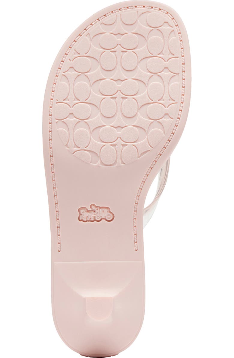 COACH Jelly Kitten Heel Sandal, Alternate, color, Candy Pink