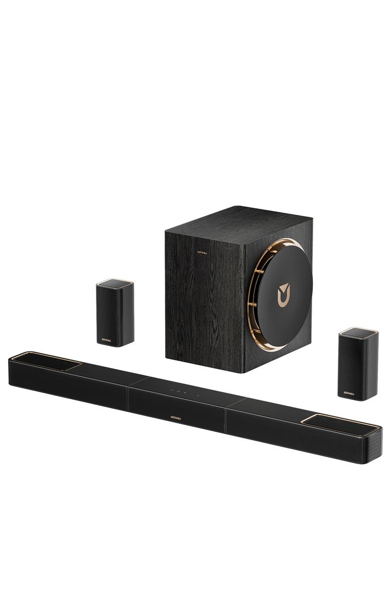 Ultimea Skywave Series, 5.1.4ch Sound Bar with Dolby Atmos, Main, color, Black