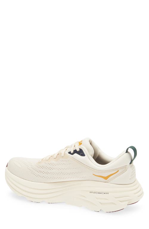 Hoka Bondi 8 Running Shoe In White