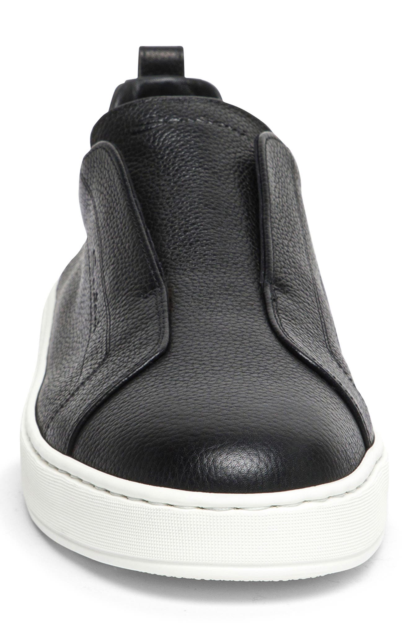 Victory Laceless Slip-On Sneaker, Alternate, color, BLACK