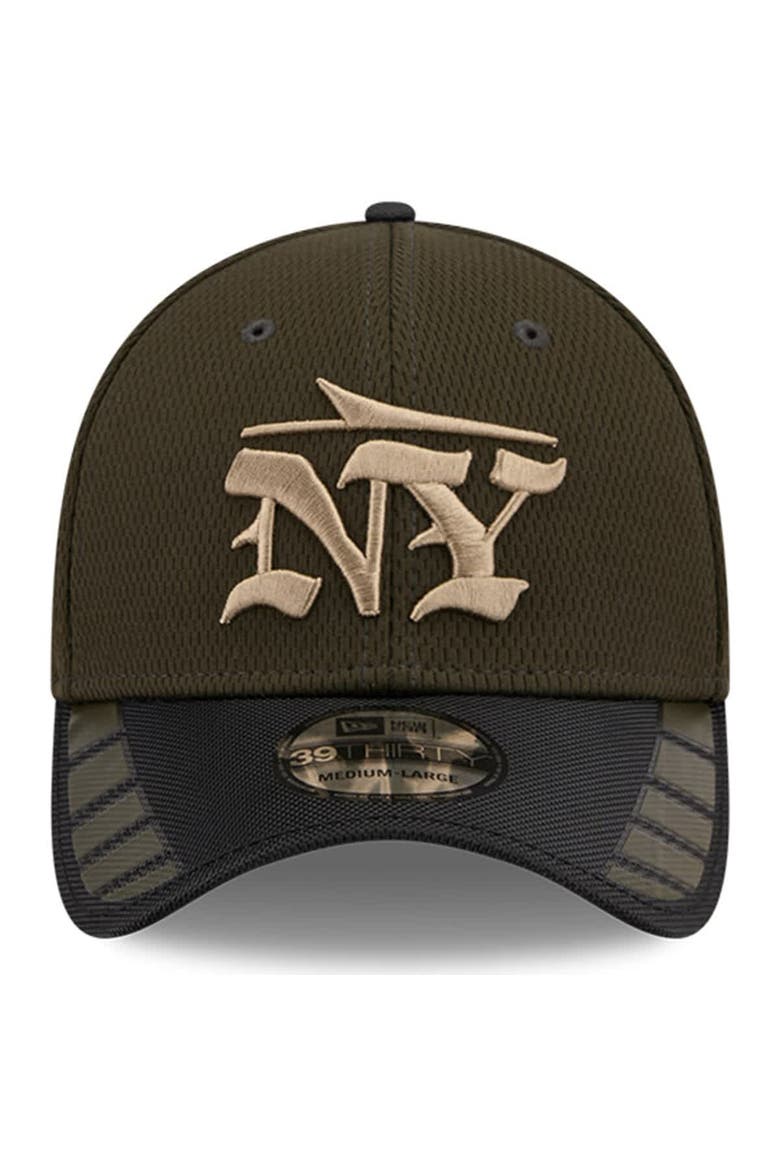Men's New Era  Gotham Green New York Jets 2025 Rivalries Collection Fan Pack 39THIRTY Flex Hat, Alternate, color, Dark Green