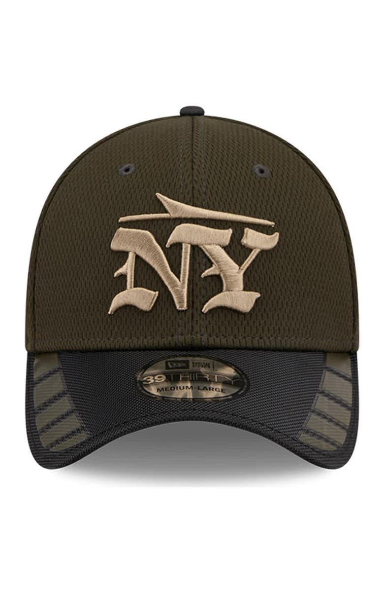 New Era Men
s New Era Gotham Green New York Jets 2025 Rivalries Collection Fan Pack 39THIRTY Flex Hat, Alternate, color, Dark Green