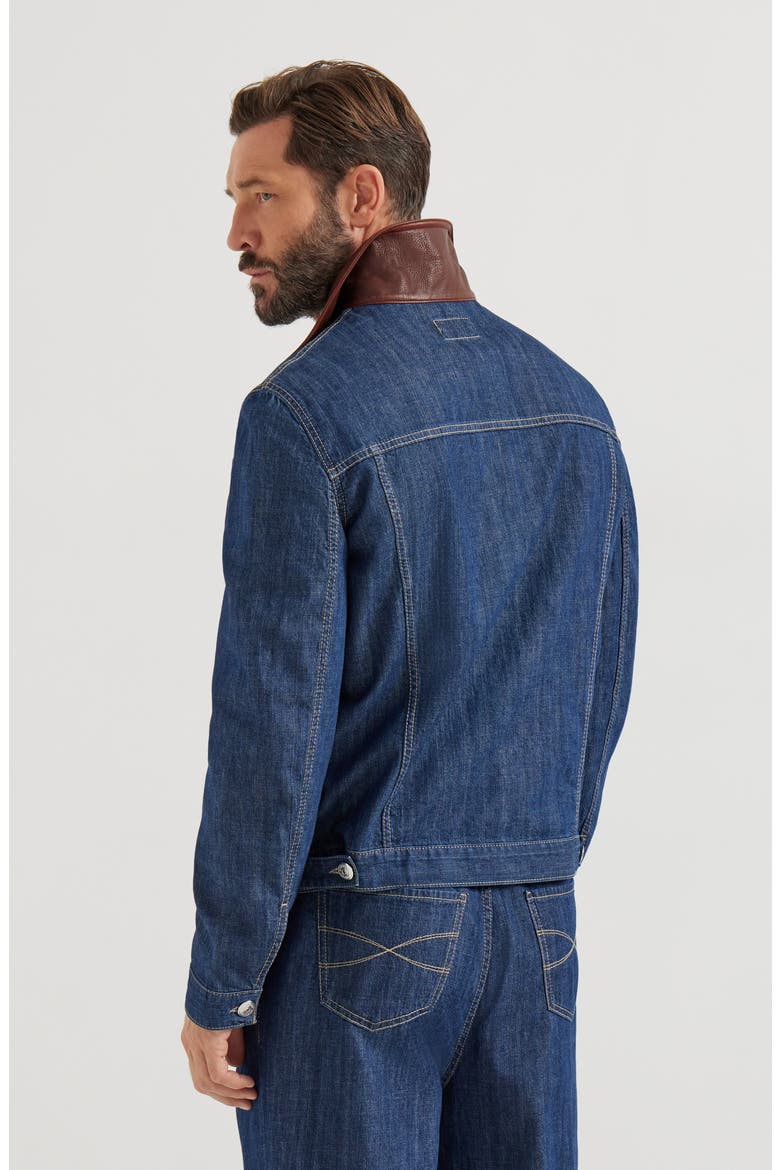 Denim jacket, Alternate, color, Denim