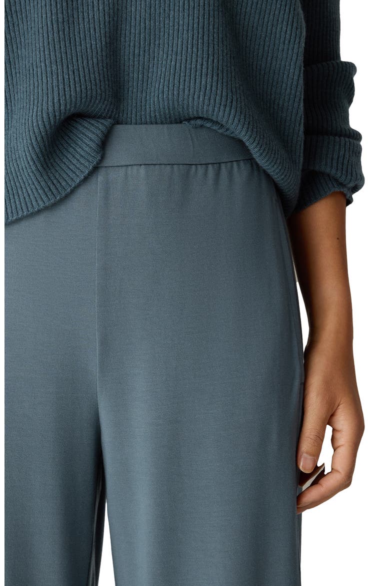 Jersey Ankle Lantern Pants, Alternate, color, EUCALYPTUS