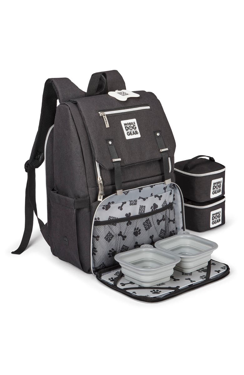MOBILE DOG GEAR Ultimate Week Away Backpack - Black, Main, color, 