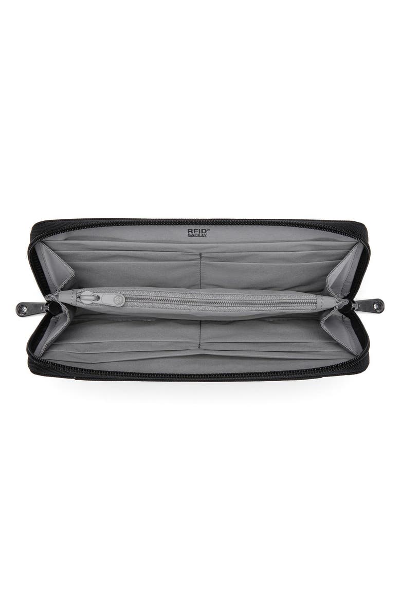 RFIDsafe Continental Wallet, Alternate, color, Jet Black