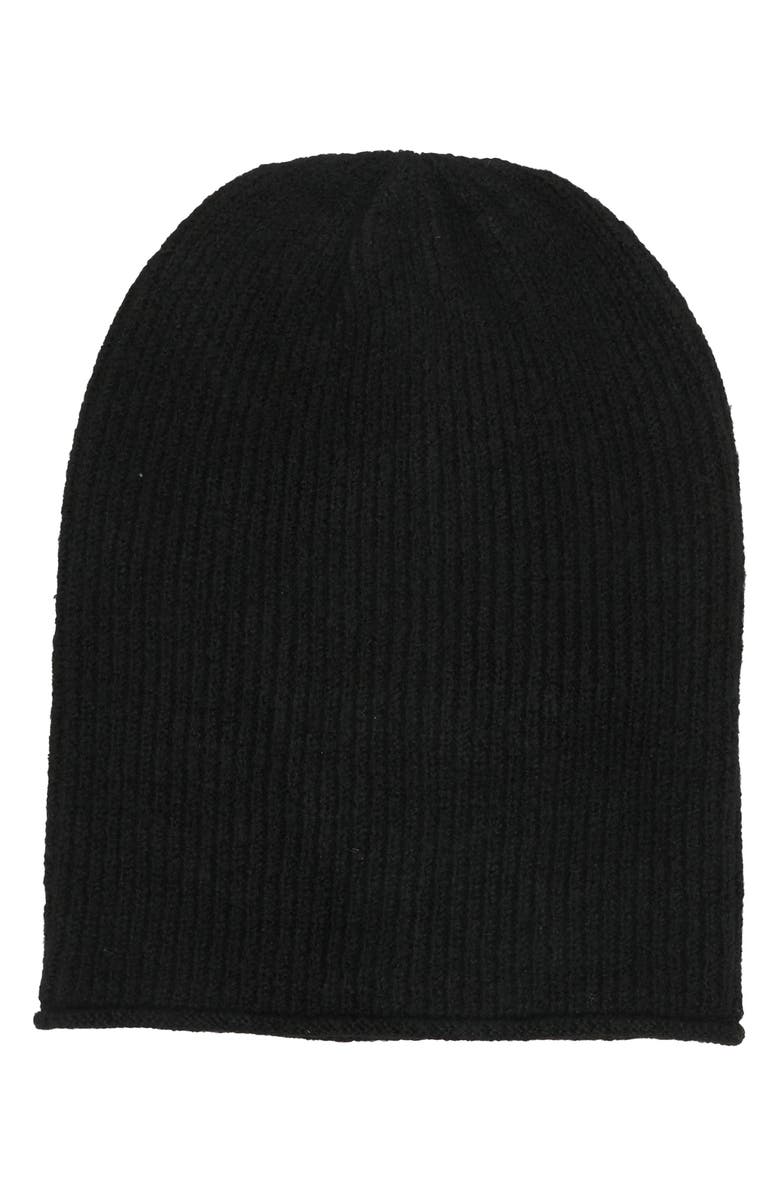 Madewell Rack Ribbed Knit Beanie, Main, color, 