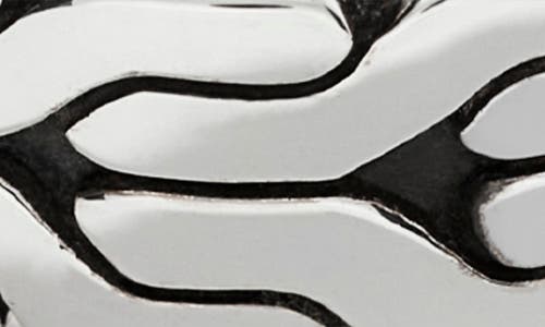 John Hardy Carved Chain Band Ring, Sterling Silver In Silver