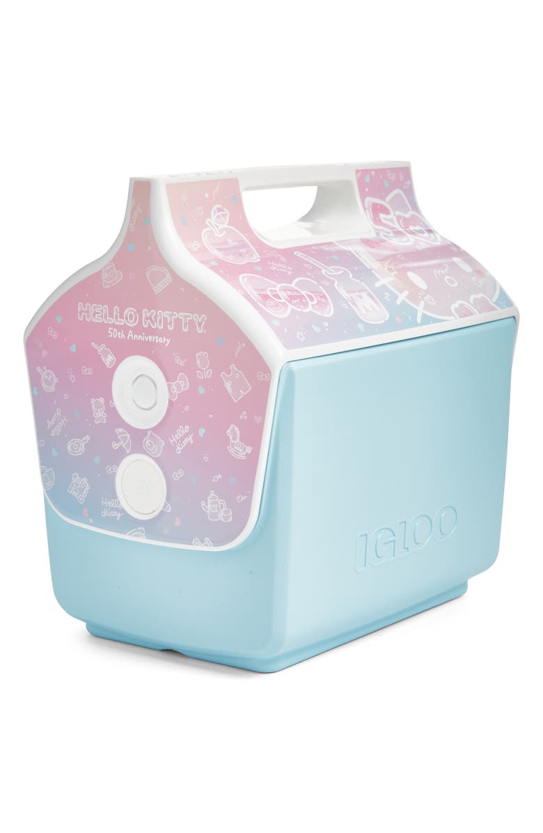 IGLOO x Sanrio Hello Kitty<sup>®</sup> 50th Anniversary Little Playmate 7-Quart Cooler, Main, color,