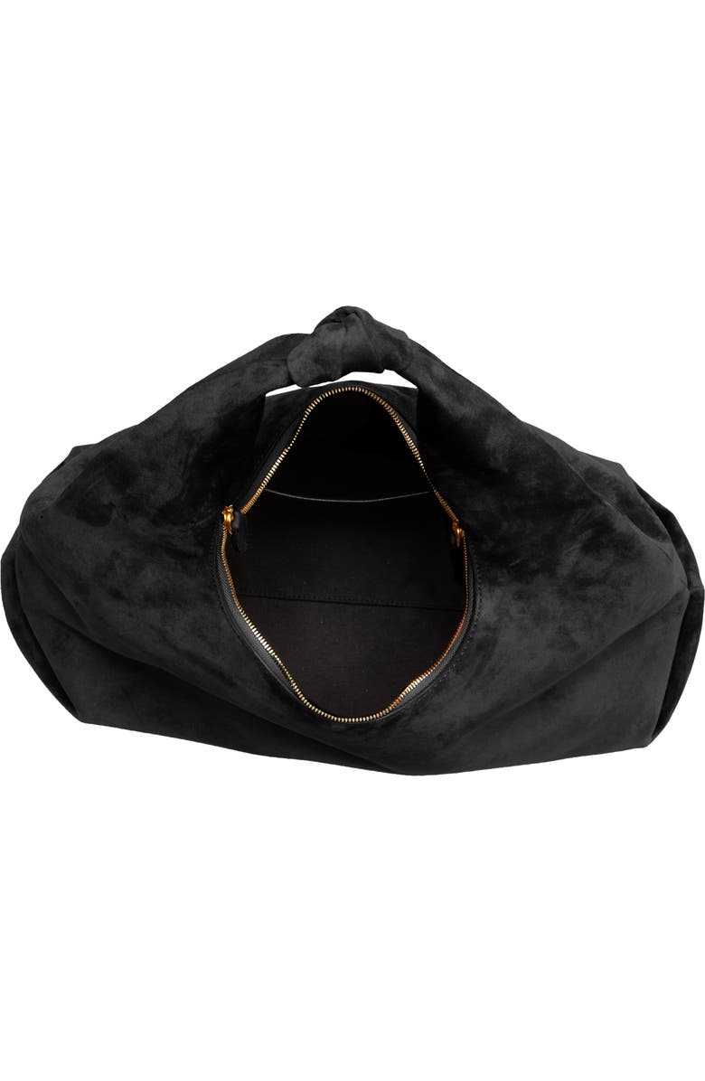 Khaite Large Beatrice Suede Hobo Bag, Alternate, color,