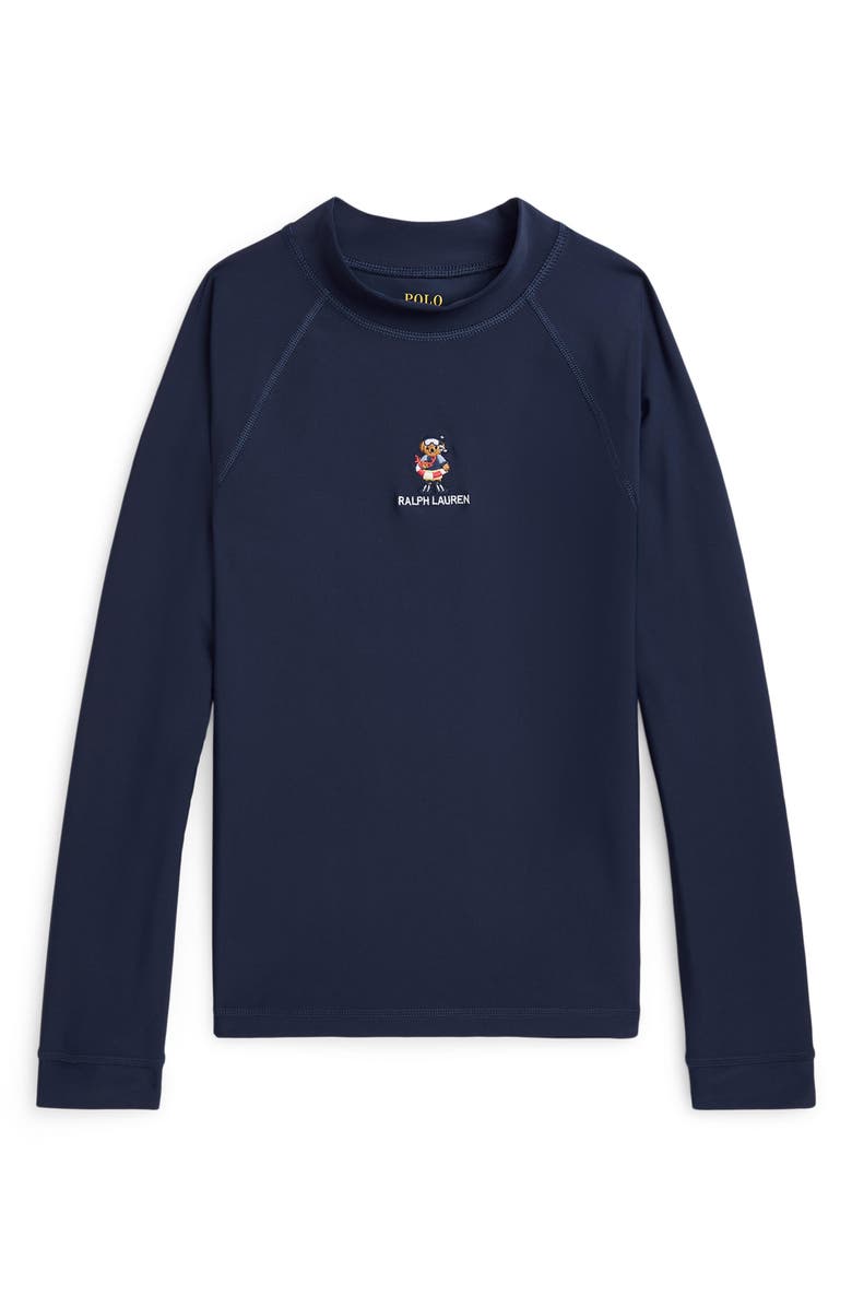 Polo Ralph Lauren Kids' Long Sleeve Performance Rashguard, Main, color, 