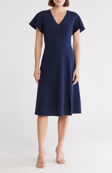 Flutter Sleeve Dress