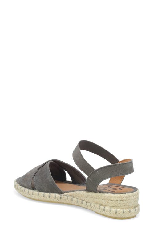 Miz Mooz Vena Espadrille Wedge In Ash