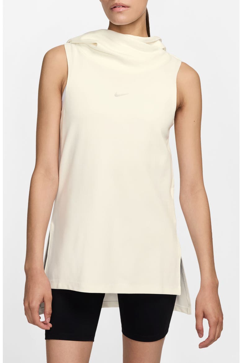 Sportswear Serena Williams Design Sleeveless Hooded Tunic, Main, color, SAIL/ SAIL