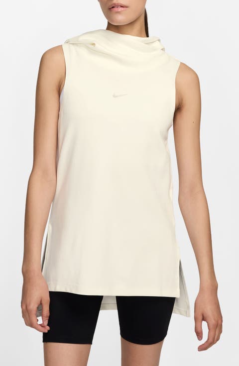Sportswear Serena Williams Design Sleeveless Hooded Tunic