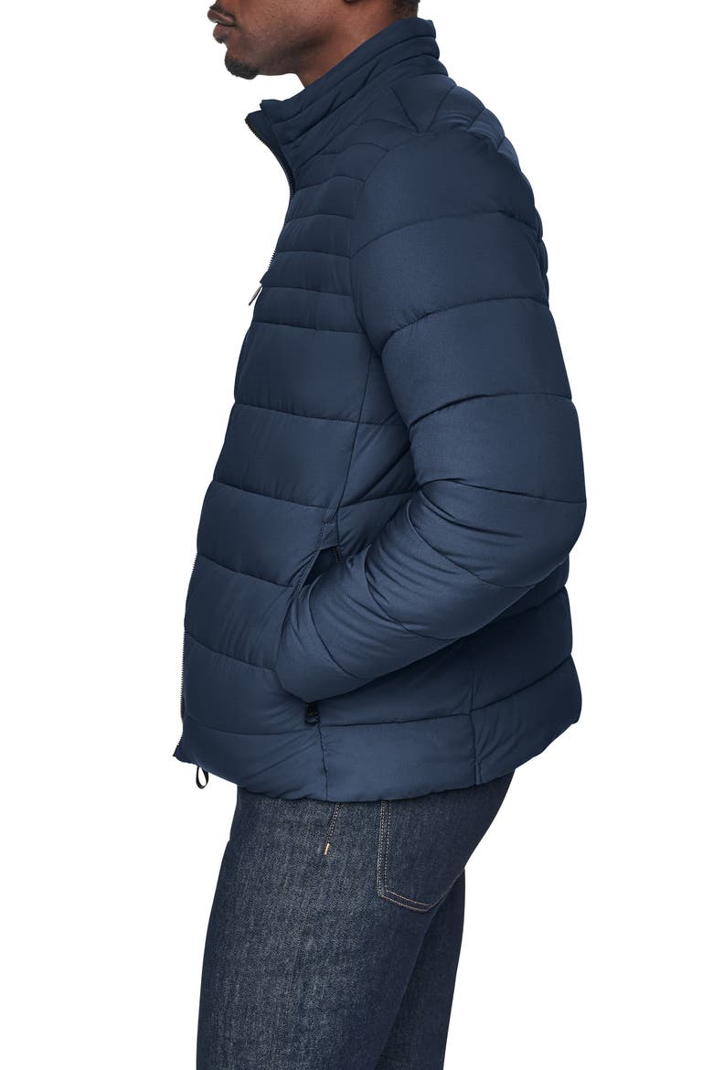 Stretch Puffer Jacket, Alternate, color, NAVY