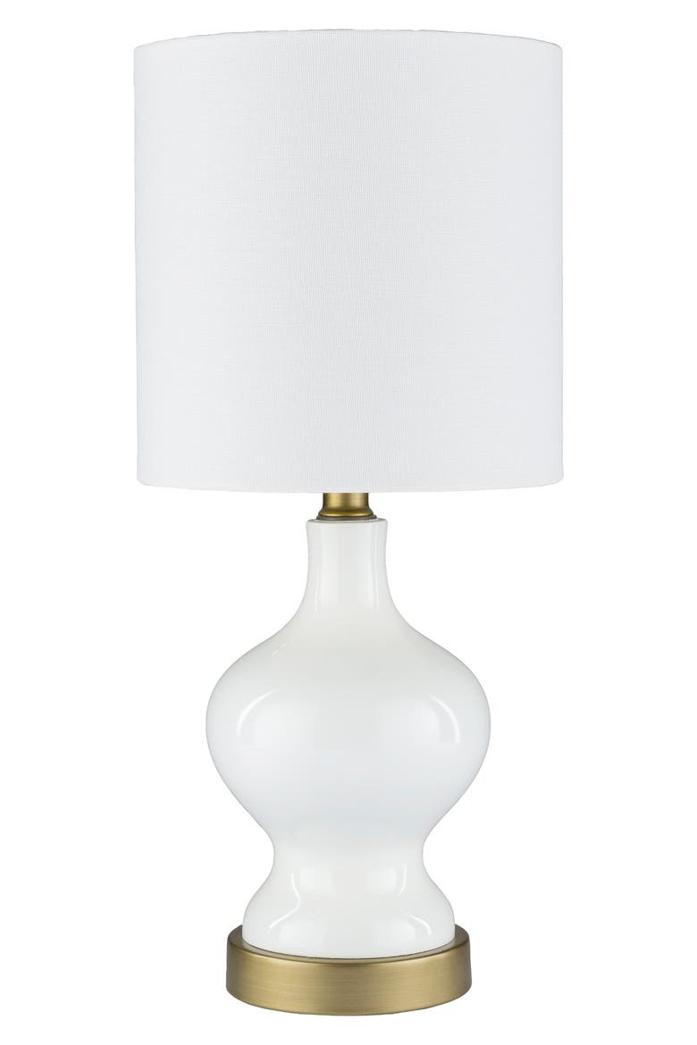 Home Laney Table Lamp, Main, color, WHITE