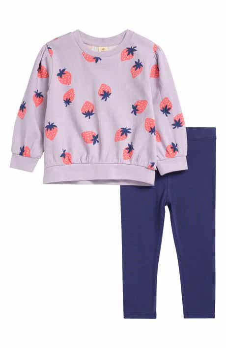 Tucker + Tate Kids' Relaxed Fit Crewneck Sweatshirt & Leggings Set