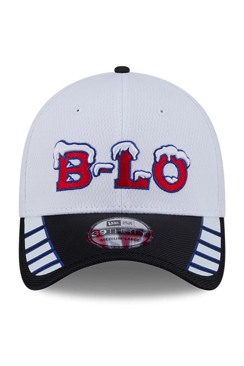 Men's New Era  White Buffalo Bills 2025 Rivalries Collection Fan Pack 39THIRTY Flex Hat, Alternate, color, White