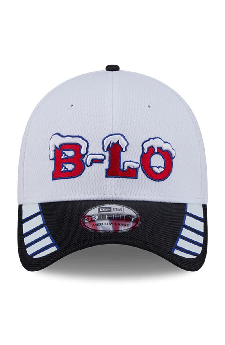 New Era Men
s New Era White Buffalo Bills 2025 Rivalries Collection Fan Pack 39THIRTY Flex Hat, Alternate, color, White
