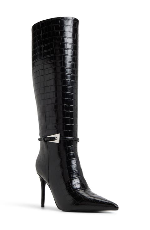 Tiffany Knee-High Stiletto Boot (Women)