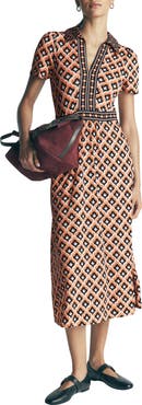 Boden Heidi Jersey Midi Tea Dress