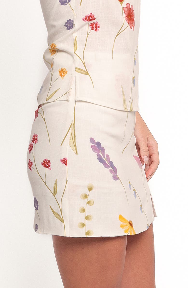 Petal & Pup Fletch Floral Miniskirt, Alternate, color, Ditsy Floral