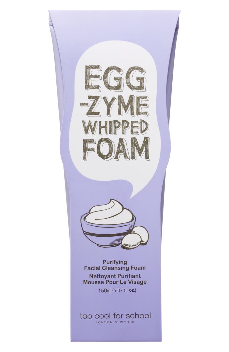 Too Cool for School Egg-zyme Whipped Foaming Cleanser, Alternate, color, 