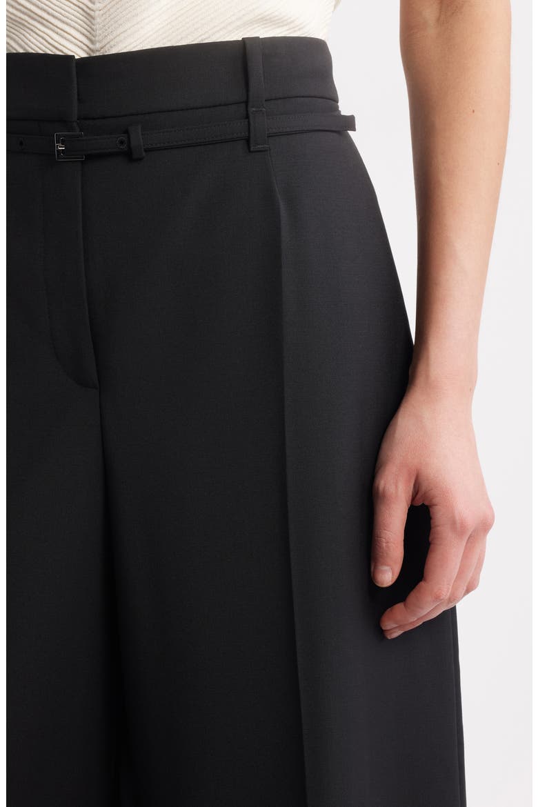 Tilda Wide Leg Pants, Alternate, color, BLACK
