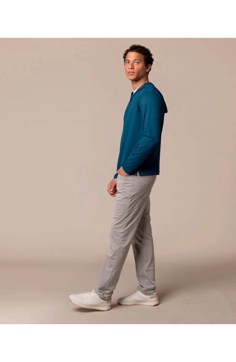 ASHWORTH GOLF Moonlight Beach Hoodie, Alternate, color, Poseidon