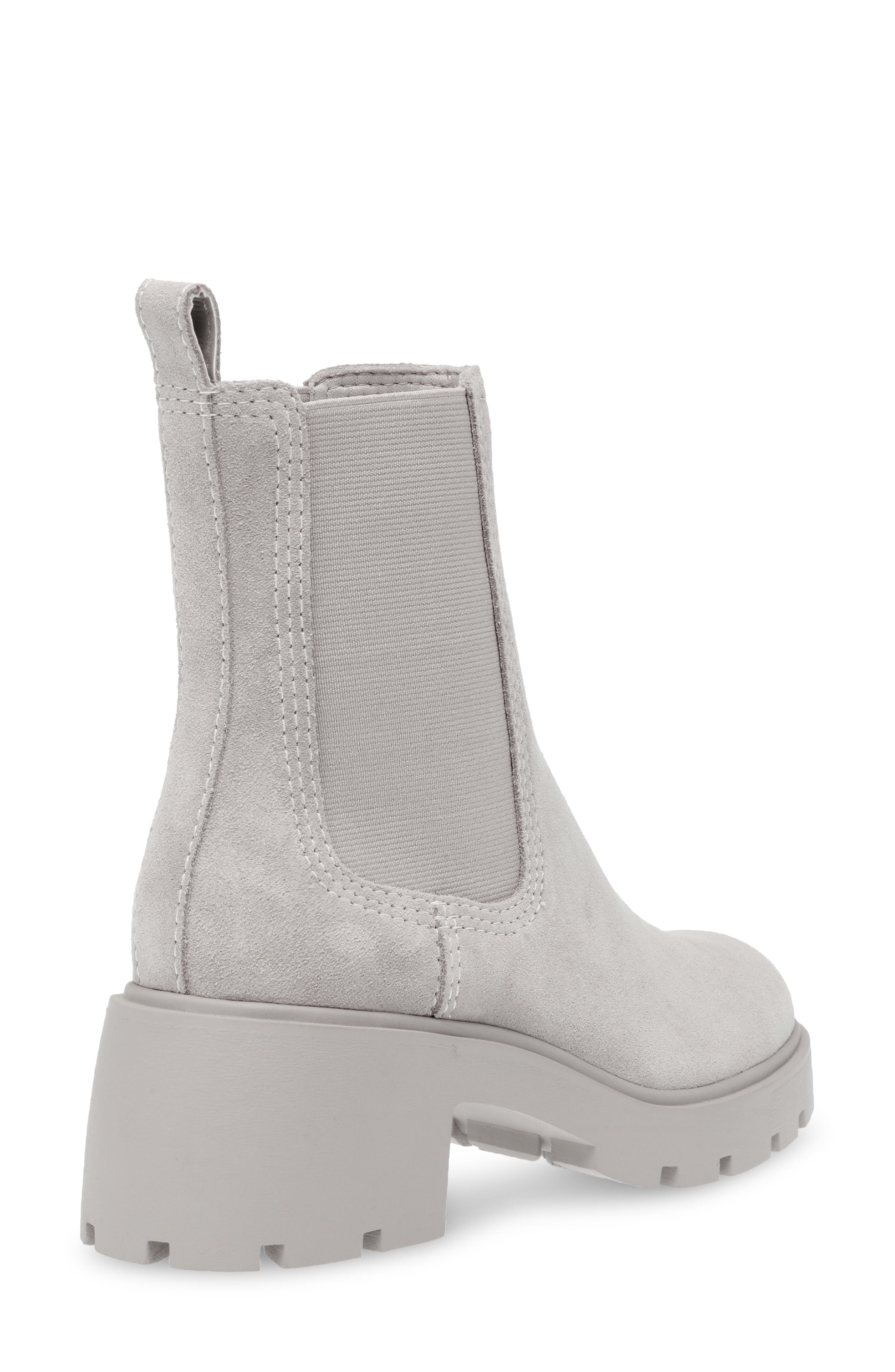 Haylan Chelsea Boot, Alternate, color, GREY SUEDE
