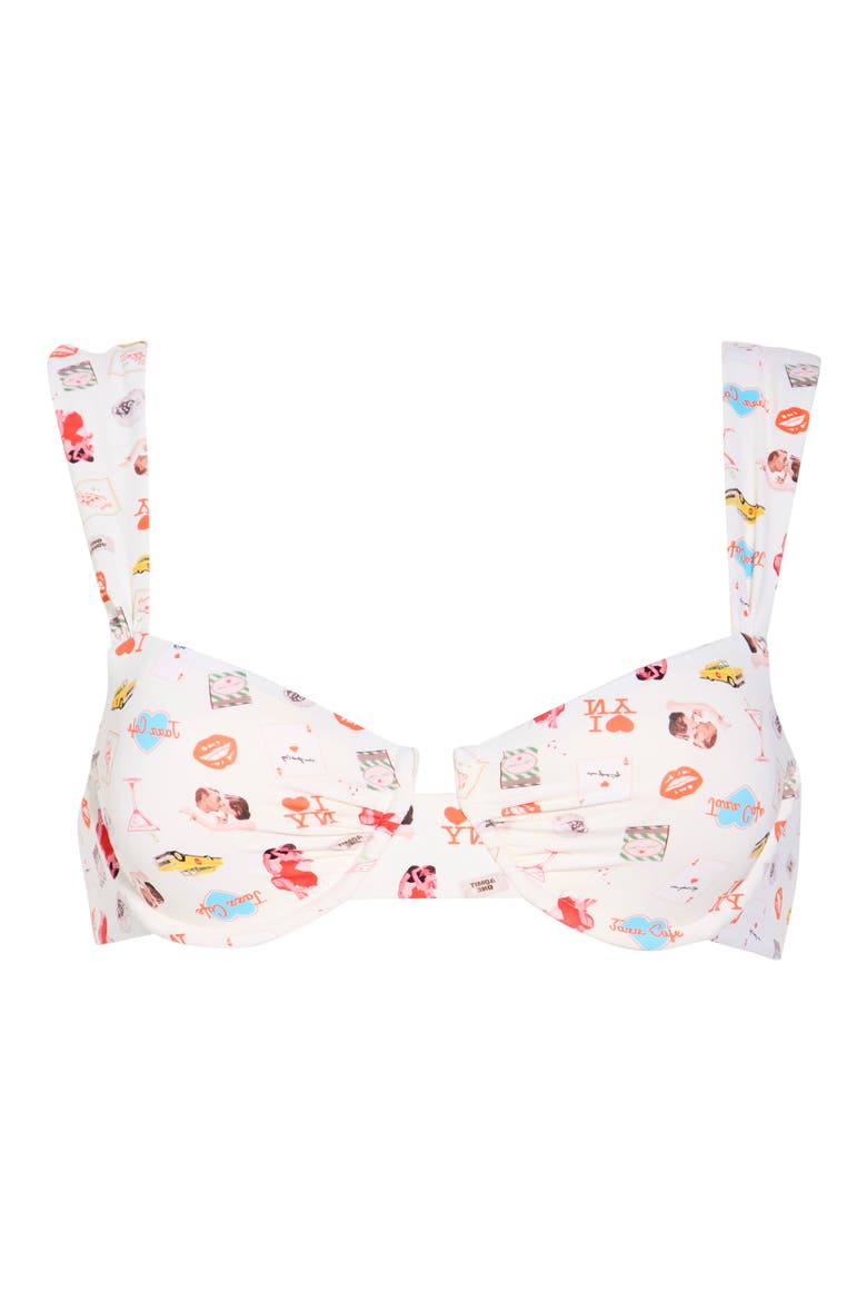 Verona Underwire Bikini Top, Alternate, color, THE KINI THAT NEVER SLEEPS