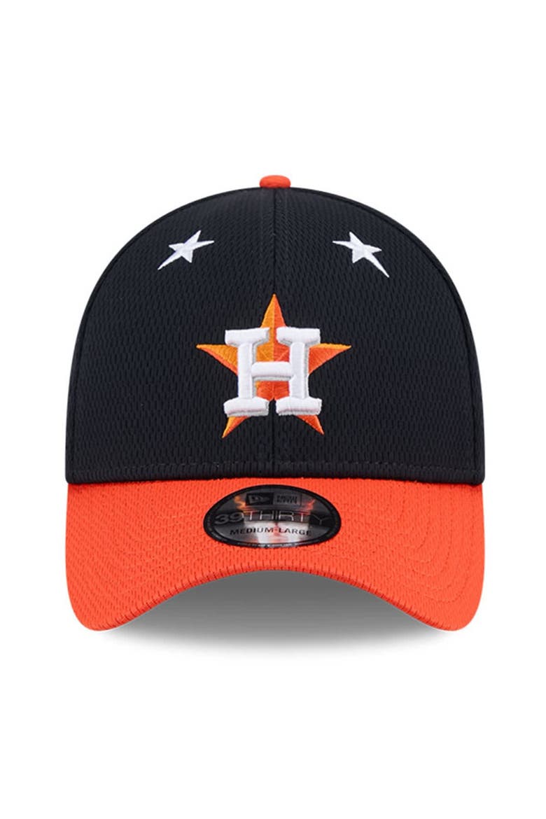Men's New Era Navy/Orange  Houston Astros 2025 MLB All-Star Game 39THIRTY Flex Hat, Alternate, color, Navy