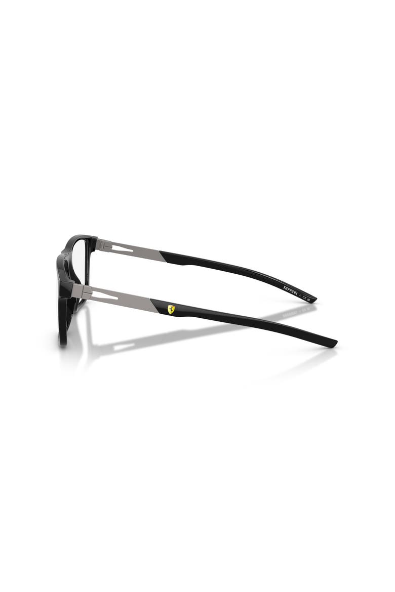 53mm Rectangle optical glasses, Alternate, color, Black