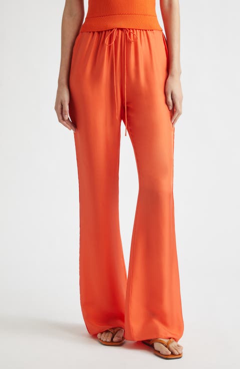 Nela Drawstring Flared Pants