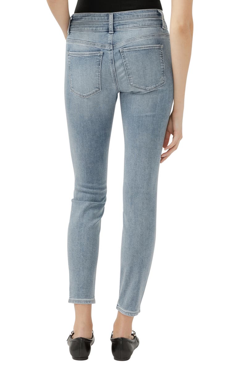 Silver Jeans Co. Suki Curvy Mid Rise Skinny Jeans, Alternate, color, Indigo