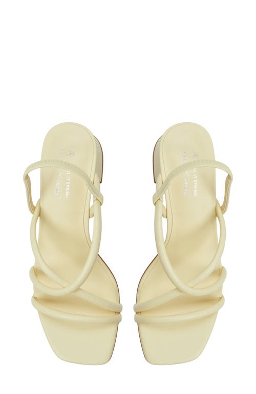 Call It Spring Kiira Slingback Sandal In Light Yellow