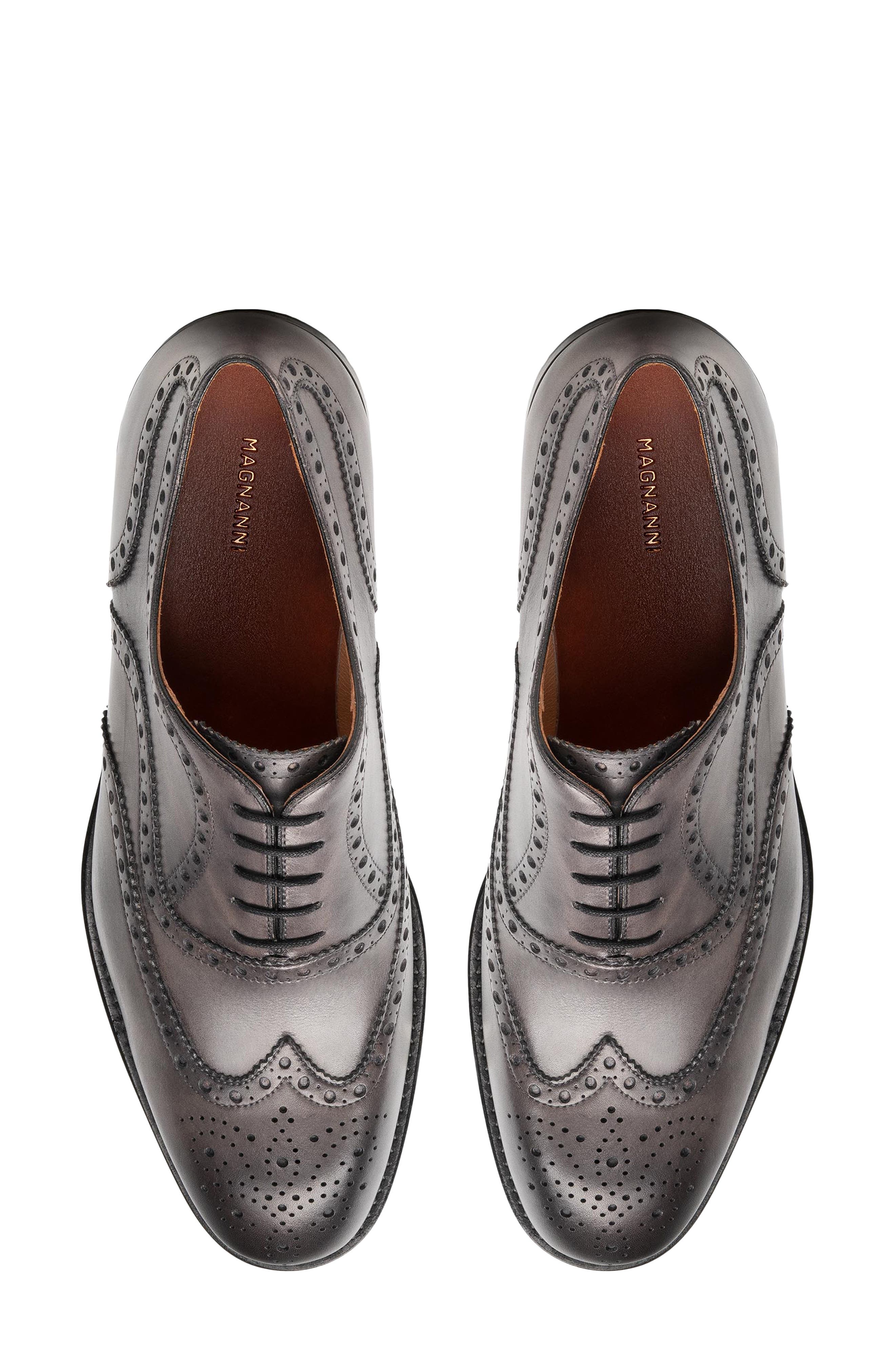 Lani Wingtip Oxford, Alternate, color, GREY