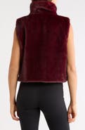 Free People Afterglow Faux Fur Vest