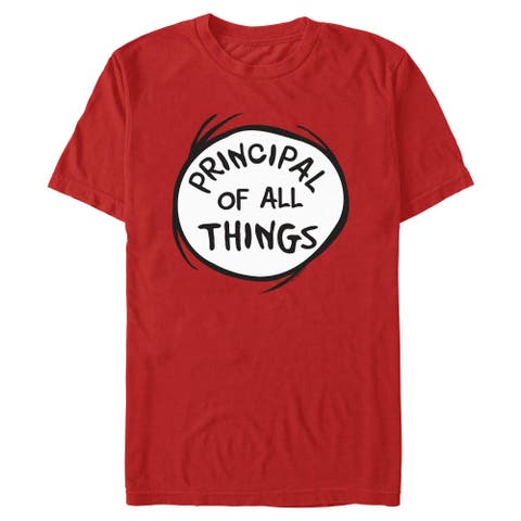 Men's Dr. Seuss Principal of All Things  Graphic T-Shirt
