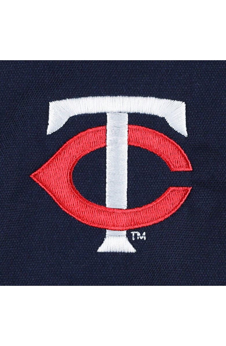 DUNBROOKE Men's Dunbrooke Navy Minnesota Twins Journey Tri-Blend Full-Zip Jacket, Alternate, color, Navy